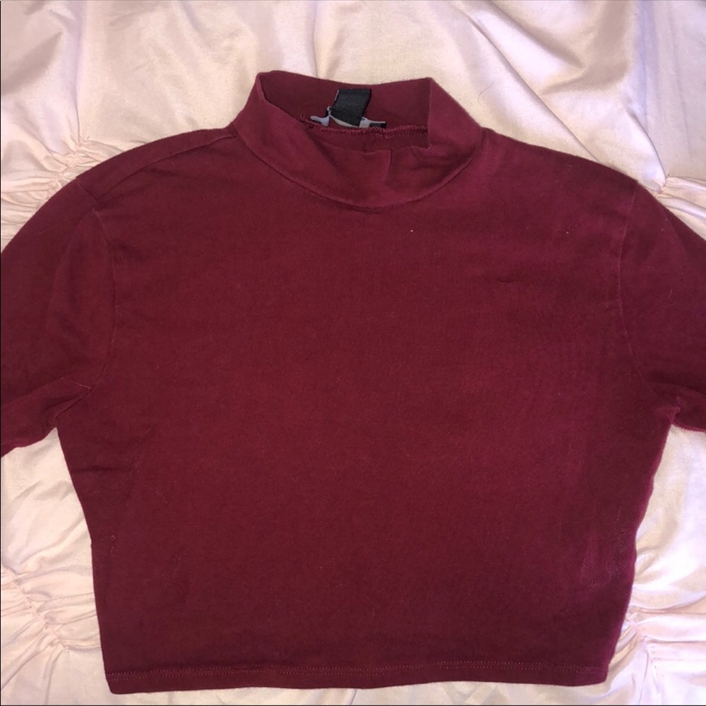 Forever 21 long sleeve crop top